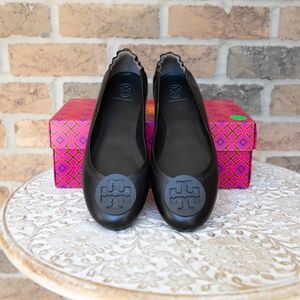 Black Tory Burch Ballet Flats Size 9M